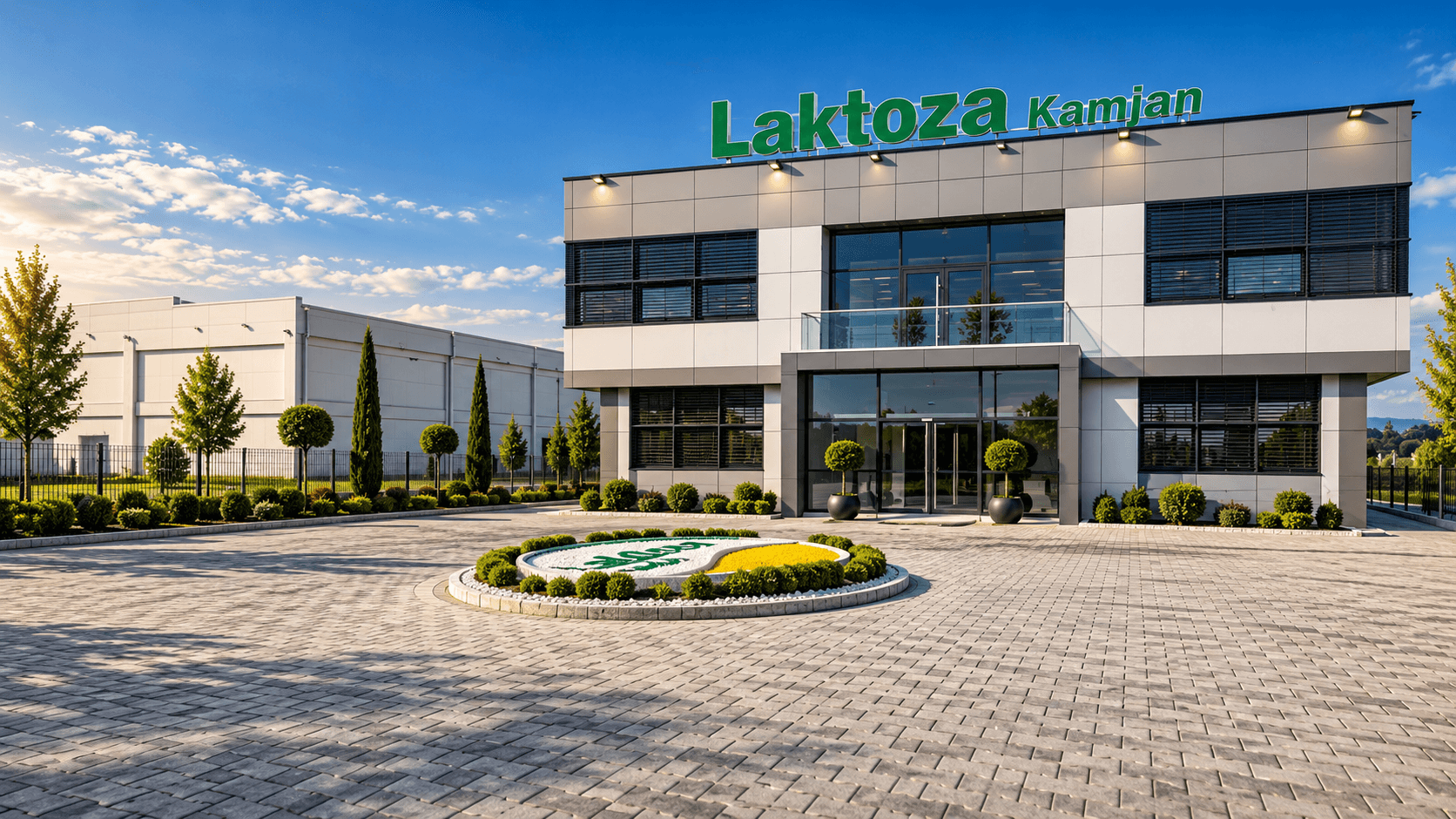 The Laktoza factory in Kamenjane, home of the BEG Invest Group office